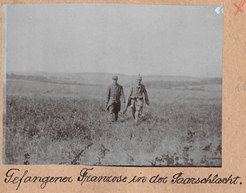 20/22 aot 1914 - Photographies allemandes