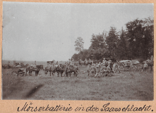 20/22 aot 1914 - Photographies allemandes