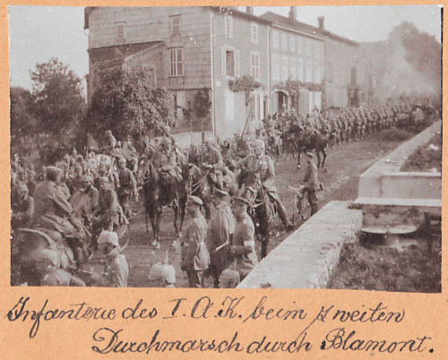 20/22 aot 1914 - Photographies allemandes