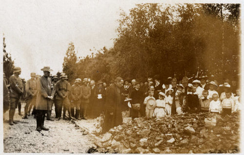 14 juillet 1918 - Enterrement de Gilbert Nelson Jerome 14 juillet 1918 - Enterrement de Gilbert Nelson Jerome