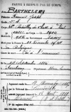 BARTHELEMY François Joseph BARTHELEMY François Joseph