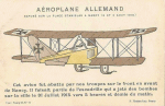 Avions allemands à Nancy - 1914-1918 Avions allemands à Nancy - 1914-1918