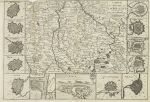 Carte du duch de Lorraine - D. de la Feuille - Amsterdam - 1706