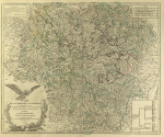 Carte de la Lorraine et du Barrois - Robert de Vaugondy - 1756 Carte de la Lorraine et du Barrois - Robert de Vaugondy - 1756