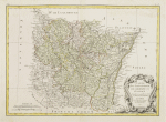 Lattré - R. Bonne - Carte des Gouvernements de Lorraine et d' Alsace. - Paris, vers 1783