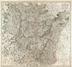 Carte de la Lorraine - Charles Franois Delamarche - 1792