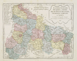 R. de Vaugondy - Delamarche. - Flandre, Picardie, et Artois, Isle de France, Orlanois, Champagne, Lorraine, et Alsace. - Paris, 1806