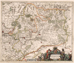 Exactissima Lotharingia Tam Regis Gallorum quam Ducis Carol. - Carolus Allard - 1682