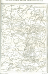 Carte de l'Alsace et des nouvelles frontires de l'Est (Histoire de la Rvolution de 1870-71 - Jules Claretie) - 1872