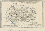 Abb Delaporte - Carte du Dpartement de la Meurthe - Paris 1806