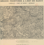 Rgion frontire  l'Est de Nancy - 1916