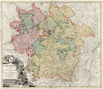 Lotharingiae - Johann Baptist Homann - 1716