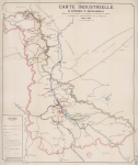 Carte industrielle du département de Meurthe-et-Moselle - Chambre de Commerce Nancy - 1905