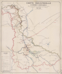 Carte industrielle du dpartement de Meurthe-et-Moselle - Chambre de Commerce Nancy - 1905