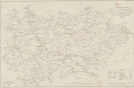 Carte itinraire des Routes de communications ode la Meurthe en 1789 - M. Vionnois - Ed. 1856