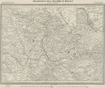 Meurthe et Moselle - L. Steff d'aprs les cartes d'Etat-Major corriges et compltes - 1873