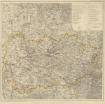 Carte paloethnologique de la Meurthe - E. Barthelmy - 1860