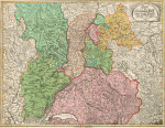 Christoph Riegel - Karte von Lothringen-Elsass - Nuremberg