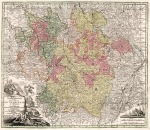 Lotharingiae et Barr - Matthaeus Seutter - 1730