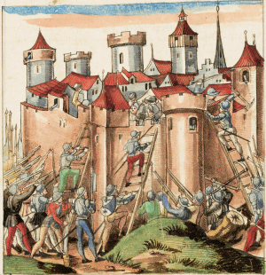 Siège de Blamont (Doubs) - 1475