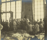 Nancy - Route de Toul - Atelier de camouflage - Groupe d'ouvrires - 1917