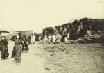 Nancy - Route de Toul - Atelier de camouflage - Sortie des ouvrires (elles sont 300) - 3 avril 1918