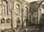Ancerviller. Intérieur de l'église bombardée - 3 septembre 1915 Ancerviller. Intérieur de l'église bombardée - 3 septembre 1915