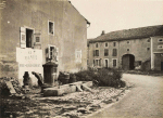 Ancerviller. Abri de bombardement dans la cave d'une maison - 3 septembre 1915