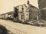 Ancerviller. Maisons en ruines, rue centrale - 5 septembre 1916 Ancerviller. Maisons en ruines, rue centrale - 5 septembre 1916