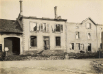 Ancerviller. Maisons en ruines - 3 septembre 1915