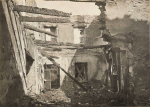 Ancerviller. Maison incendiée - 3 septembre 1915