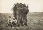 Ancerviller (environs de). Sentinelles sur la route de Domvre - 5 septembre 1915