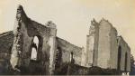 Blémerey. L'église bombardée - 1917