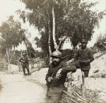 Bois Banal (secteur). Point de rsistance tenu par des tirailleurs sngalais - Juillet 1917