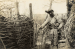 Bois du Vannequel. Prs du poste d'observation. Fermeture d'une chicane donnant sur le poste - 9 avril 1917