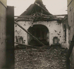 Herbviller. L'glise bombarde - Juillet 1917