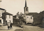 Mignéville. L'église - 2 septembre 1915 Mignéville. L'église - 2 septembre 1915