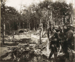 Notre-Dame de Lorette (nord-est de Saint-Martin). Centre de résistance. Poste dans les bois - Juillet 1917 Notre-Dame de Lorette (nord-est de Saint-Martin). Centre de résistance. Poste dans les bois - Juillet 1917