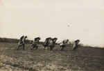 Vho (en avant de). Dpart d'une patrouille en reconnaissance - Dcembre 1915